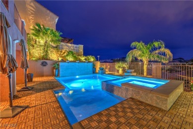 A refined blend of modern luxury and resort-style living, this on Reflection Bay Golf Club in Nevada - for sale on GolfHomes.com, golf home, golf lot