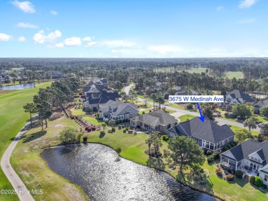 Unparalleled views await you in this beautiful custom-built on Members Club At St. James Plantation in North Carolina - for sale on GolfHomes.com, golf home, golf lot
