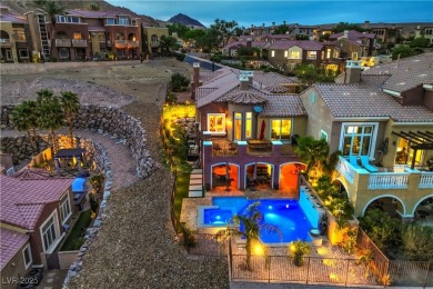 A refined blend of modern luxury and resort-style living, this on Reflection Bay Golf Club in Nevada - for sale on GolfHomes.com, golf home, golf lot