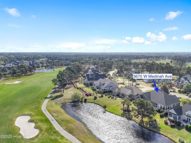 Unparalleled views await you in this beautiful custom-built on Members Club At St. James Plantation in North Carolina - for sale on GolfHomes.com, golf home, golf lot