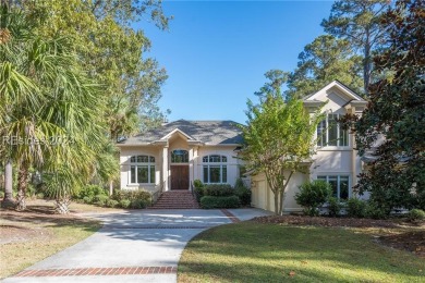 Enjoy views of Magnolia #5 green/lagoon from your main living on Callawassie Island Club in South Carolina - for sale on GolfHomes.com, golf home, golf lot