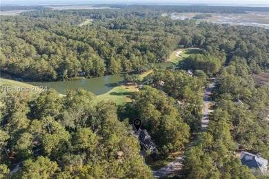 Enjoy views of Magnolia #5 green/lagoon from your main living on Callawassie Island Club in South Carolina - for sale on GolfHomes.com, golf home, golf lot