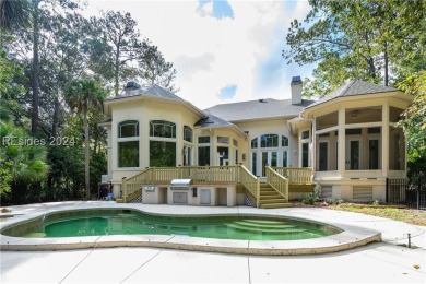 Enjoy views of Magnolia #5 green/lagoon from your main living on Callawassie Island Club in South Carolina - for sale on GolfHomes.com, golf home, golf lot