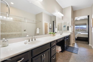This stunning oasis is located on the 16th hole in Estrella's on Estrella Mountain Ranch Golf Course in Arizona - for sale on GolfHomes.com, golf home, golf lot