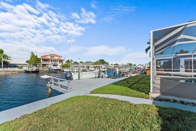 WATERFRONT SERENITY IN NEW PORT RICHEY - YOUR COASTAL ESCAPE on Gulf Harbors Golf Course in Florida - for sale on GolfHomes.com, golf home, golf lot