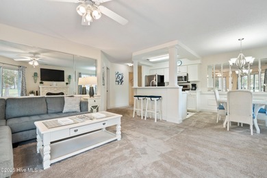 This is a rare opportunity to own this 1st floor 2 BR/2BA end on Brunswick Plantation and Golf Resorts in North Carolina - for sale on GolfHomes.com, golf home, golf lot