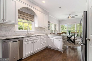 Step into this beautifully maintained home located in the highly on Horseshoe Bend Country Club in Georgia - for sale on GolfHomes.com, golf home, golf lot
