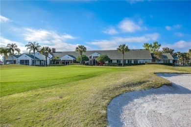 Relax and take in the serene water view from your private lanai on The Groves Golf and Country Club in Florida - for sale on GolfHomes.com, golf home, golf lot