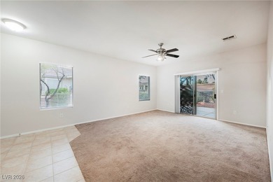 Charming single-story home in the sought-after 55+ Sun City on Desert Willow Golf Course in Nevada - for sale on GolfHomes.com, golf home, golf lot