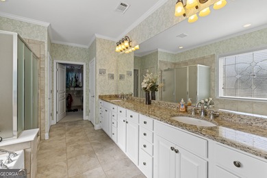 This large Cumberland floor plan in Del Webb at Lake Oconee sits on Reynolds Lake Oconee - The Landing in Georgia - for sale on GolfHomes.com, golf home, golf lot