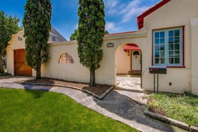 Bring your creativity to this longtime artist occupied on Lakewood Country Club in Texas - for sale on GolfHomes.com, golf home, golf lot