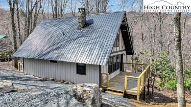 TOTAL RENOVATION A-FRAME ON BEECH MOUNTAIN. This cute 3 bedroom on Beech Mountain Club in North Carolina - for sale on GolfHomes.com, golf home, golf lot