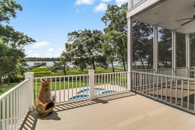 Deep water estate within the gates of a small private community on Sapelo Hammock Golf Club in Georgia - for sale on GolfHomes.com, golf home, golf lot