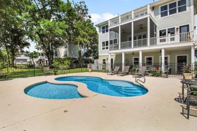 Deep water estate within the gates of a small private community on Sapelo Hammock Golf Club in Georgia - for sale on GolfHomes.com, golf home, golf lot