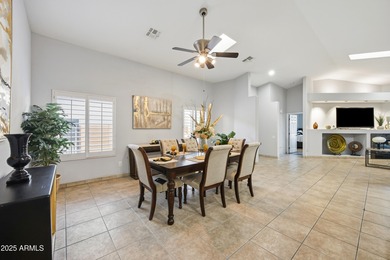 Arizona golf-style living at its finest! Nestled in a darling on Raven Golf Club At South Mountain in Arizona - for sale on GolfHomes.com, golf home, golf lot