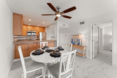 Coastal living at its best! This beautifully updated 1-bedroom on Ocean Club At the Hutchinson Island Beach Resort in Florida - for sale on GolfHomes.com, golf home, golf lot