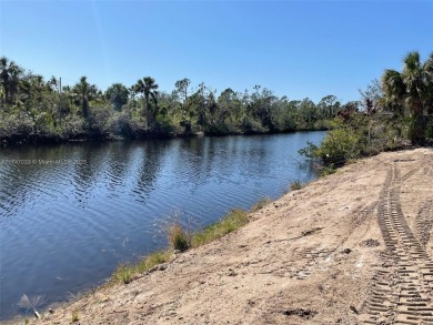 Waterfront Lot. Build your new Dreamhouse here in Port Charlotte on Riverwood Golf Club in Florida - for sale on GolfHomes.com, golf home, golf lot