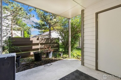 Enjoy easy main-floor living in this 2-bedroom, 1-bath end-unit on Collindale Golf Course in Colorado - for sale on GolfHomes.com, golf home, golf lot