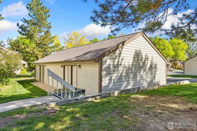 Enjoy easy main-floor living in this 2-bedroom, 1-bath end-unit on Collindale Golf Course in Colorado - for sale on GolfHomes.com, golf home, golf lot