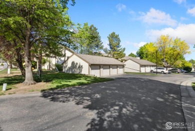 Enjoy easy main-floor living in this 2-bedroom, 1-bath end-unit on Collindale Golf Course in Colorado - for sale on GolfHomes.com, golf home, golf lot