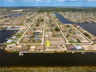 DIRECT SAILBOAT GULF ACCESS -- NO BRIDGES -- NO REAR NEIGHBORS on Burnt Store Golf Club in Florida - for sale on GolfHomes.com, golf home, golf lot