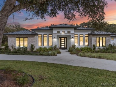 Luxury, efficiency, and elegance converge in this 2022 on Black Diamond Ranch Golf Course in Florida - for sale on GolfHomes.com, golf home, golf lot