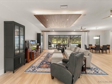 Luxury, efficiency, and elegance converge in this 2022 on Black Diamond Ranch Golf Course in Florida - for sale on GolfHomes.com, golf home, golf lot