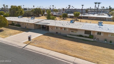 Full time residents and winter visitors will both love this move on Sun City South Golf Course in Arizona - for sale on GolfHomes.com, golf home, golf lot