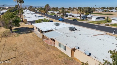 Full time residents and winter visitors will both love this move on Sun City South Golf Course in Arizona - for sale on GolfHomes.com, golf home, golf lot