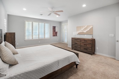 Wake up to sweeping Arizona skies from the extended master suite on Anthem Golf and Country Club  in Arizona - for sale on GolfHomes.com, golf home, golf lot