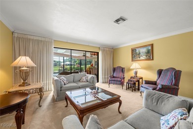 Over 3,200 sq ft of living in this 4 bedroom, 3 bath on Fiddlesticks Country Club in Florida - for sale on GolfHomes.com, golf home, golf lot