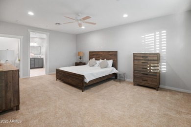 Wake up to sweeping Arizona skies from the extended master suite on Anthem Golf and Country Club  in Arizona - for sale on GolfHomes.com, golf home, golf lot