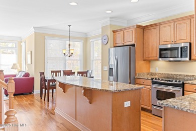 Welcome to life overlooking the first tee at Rivers Edge. Tucked on Rivers Edge Golf Club in North Carolina - for sale on GolfHomes.com, golf home, golf lot