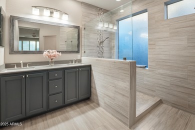 Wake up to sweeping Arizona skies from the extended master suite on Anthem Golf and Country Club  in Arizona - for sale on GolfHomes.com, golf home, golf lot