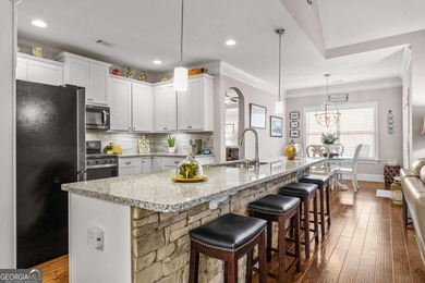 Located in The Georgian, this peaceful, family-oriented on The Frog Golf Club in Georgia - for sale on GolfHomes.com, golf home, golf lot