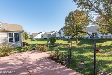 Charming ranch home in Carillon Lakes, a gated adult community on Carillon Lakes 3 Hole Course in Illinois - for sale on GolfHomes.com, golf home, golf lot