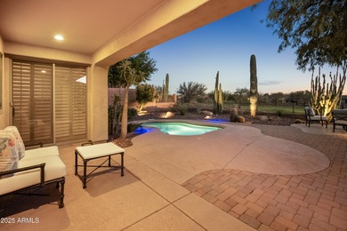 Wake up to sweeping Arizona skies from the extended master suite on Anthem Golf and Country Club  in Arizona - for sale on GolfHomes.com, golf home, golf lot