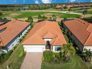 Welcome to 25064 Spartina Drive, an executive home that is on Sarasota National Golf Club in Florida - for sale on GolfHomes.com, golf home, golf lot