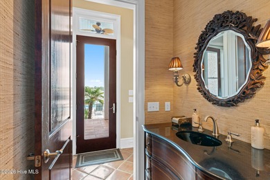 Luxury waterfront property like no other! This home blends on Rivers Edge Golf Club in North Carolina - for sale on GolfHomes.com, golf home, golf lot