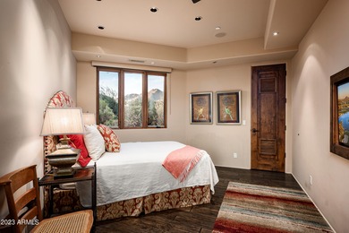 Masterfully crafted concrete custom home with timeless Old World on Desert Mountain Club - Apache Golf Course in Arizona - for sale on GolfHomes.com, golf home, golf lot