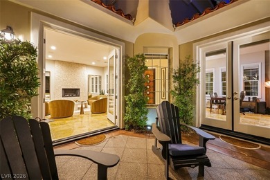 Experience elevated living in this exceptional estate located on Southern Highlands Golf Club in Nevada - for sale on GolfHomes.com, golf home, golf lot