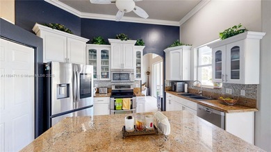 Step into style with this stunning 5-bedroom, 4-bathroom home (2 on Keys Gate Golf Club in Florida - for sale on GolfHomes.com, golf home, golf lot