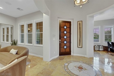 Experience elevated living in this exceptional estate located on Southern Highlands Golf Club in Nevada - for sale on GolfHomes.com, golf home, golf lot