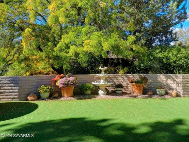 This Charming and Cozy 3 bedroom 2 bath southwest style home is on Oakcreek Country Club in Arizona - for sale on GolfHomes.com, golf home, golf lot