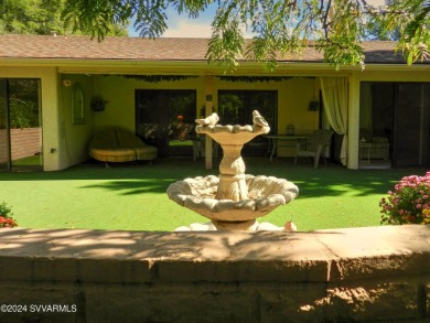 This Charming and Cozy 3 bedroom 2 bath southwest style home is on Oakcreek Country Club in Arizona - for sale on GolfHomes.com, golf home, golf lot