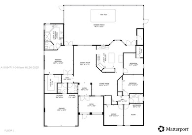 Step into style with this stunning 5-bedroom, 4-bathroom home (2 on Keys Gate Golf Club in Florida - for sale on GolfHomes.com, golf home, golf lot