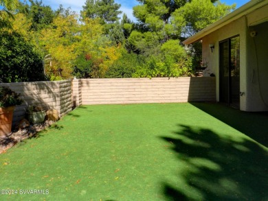 This Charming and Cozy 3 bedroom 2 bath southwest style home is on Oakcreek Country Club in Arizona - for sale on GolfHomes.com, golf home, golf lot