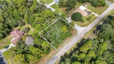 GREAT CORNER LOT! Build Your Dream Home On This High & Dry on Citrus Springs Country Club in Florida - for sale on GolfHomes.com, golf home, golf lot