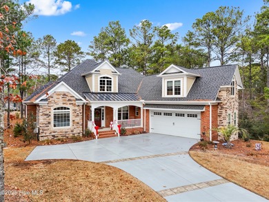 This stunning, custom-built home by Douglas Builders is ready on Ocean Ridge Plantation in North Carolina - for sale on GolfHomes.com, golf home, golf lot