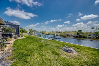 Waterfront Paradise in Cape Coral: Your Gateway to the Gulf on Burnt Store Golf Club in Florida - for sale on GolfHomes.com, golf home, golf lot